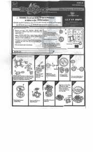 Handleiding Hasbro Beyblade Auto Change Balancer