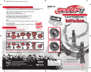 Manual Hasbro Beyblade Destroyer Dome