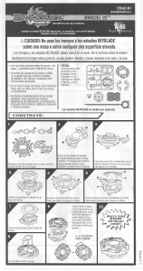 Manual de uso Hasbro Beyblade Draciel V2