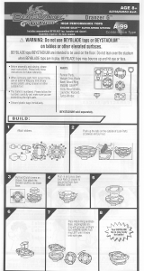 Manual Hasbro Beyblade Grevolution Dranzer G