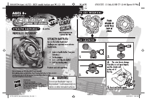 Manual Hasbro Beyblade Herculeo Defender