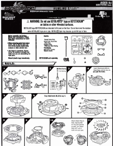 Manual Hasbro Beyblade Howling Spirit