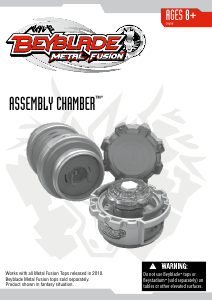Manual Hasbro Beyblade Metal Fusion Assembly Chamber