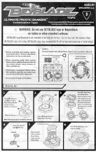 Handleiding Hasbro Beyblade Tops Ultimate Frostic Dranzer