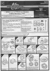 Manual Hasbro Beyblade Wyborg