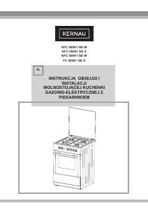 Manual Kernau FC 50091 GE X Range