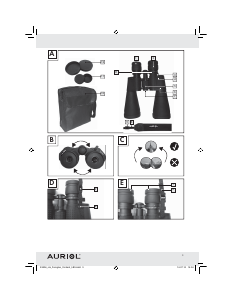 Manual Auriol IAN 67160 Binoculars