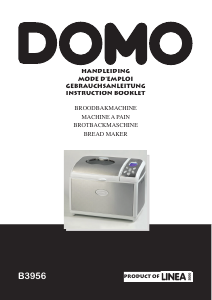 Mode d’emploi Domo B3956 Machine à pain
