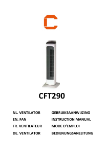 Handleiding Cresta CFT290 Ventilator