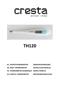 Manual Cresta TH120 Thermometer