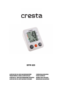Kreek Kruik Onverenigbaar Handleiding Cresta BPM620 Bloeddrukmeter