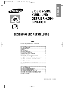 Bedienungsanleitung Samsung RS21KCMS Kühl-gefrierkombination