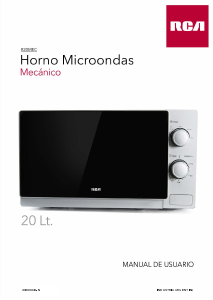 Manual RCA R20MEC Micro-onda