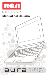 Manual de uso RCA NS24PB Portátil