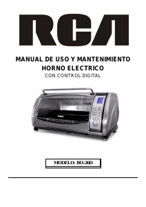Manual de uso RCA RO-26D Horno