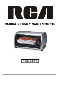 Manual de uso RCA RO-11 Horno