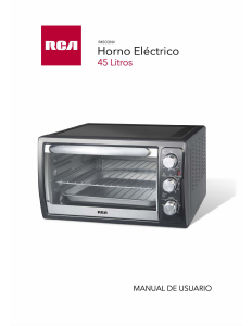 Manual RCA R45CONV Forno