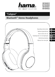 Manual Hama 00184023 Calypso Headphone