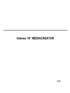 Manuale Intenso Media Creator Cornice digitale