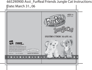 Manual Hasbro Furreal Friends Jungle Cat
