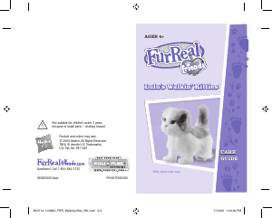 Manual Hasbro Furreal Friends Lulus Walkin Kitties