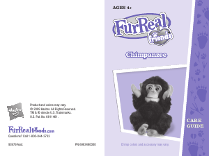 Handleiding Hasbro Furreal Friends Chimpanzee