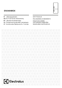 Rokasgrāmata Electrolux EN3484MOX Ledusskapis ar saldētavu