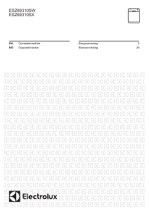 Brugsanvisning Electrolux ESZ69310SW Opvaskemaskine