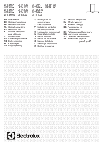 Handleiding Electrolux EFTF19K Afzuigkap