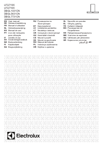 Manual de uso Electrolux LFG719X Campana extractora