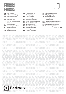 Manual de uso Electrolux EFT70465OW Campana extractora