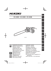 Handleiding Hikoki CS 30SB Kettingzaag