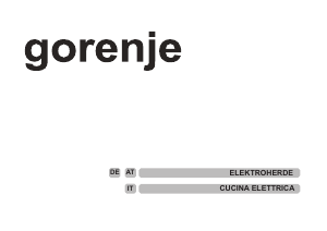 Bedienungsanleitung Gorenje EC51101AW Herd