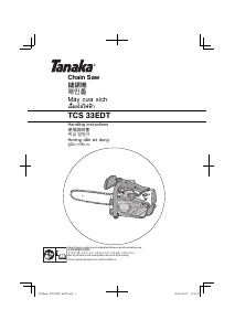 Handleiding Tanaka TCS 33EDT Kettingzaag