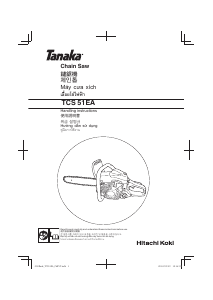 Handleiding Tanaka TCS 51EA Kettingzaag