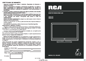 Manual de uso RCA LM22LED Monitor de LED