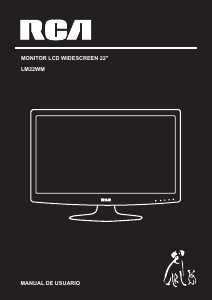 Manual de uso RCA LM22WM Monitor de LCD