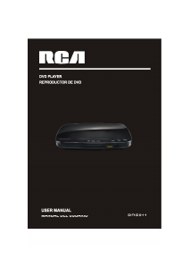 Manual de uso RCA DRC011AR Reproductor DVD