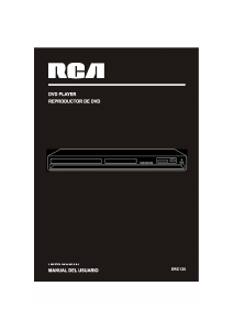 Manual de uso RCA DRC125 Reproductor DVD