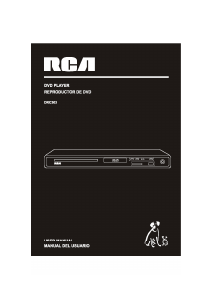 Manual de uso RCA DRC303 Reproductor DVD