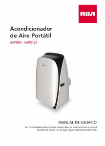 Manual de uso RCA AAPR9K Aire acondicionado