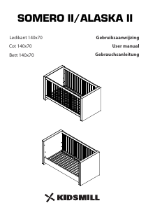 Handleiding Kidsmill Alaska II Babybed