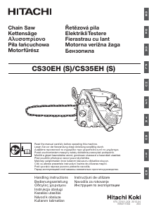 Manual Hitachi CS 30EH Ferăstrăul cu lanţ