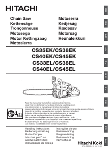 Manuale Hitachi CS 35EK Motosega