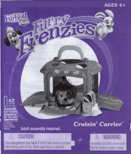 Manual Hasbro Furreal Friends Furry Frenzies Cruisin Carrier