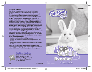 Handleiding Hasbro Furreal Friends HopN Cuddle Bunnies