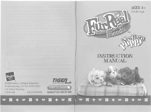 Manual Hasbro Furreal Friends Newborn Puppy