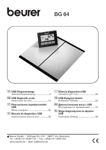 Manuale Beurer BG 64 Bilancia