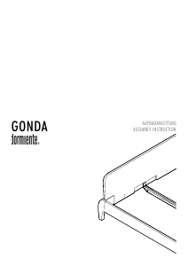 Handleiding Dormiente Gonda Bedframe