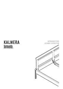 Handleiding Dormiente Kalmera Bedframe